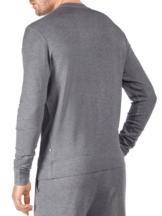 Huber Huber Bluza 117801 Szary Regular Fit