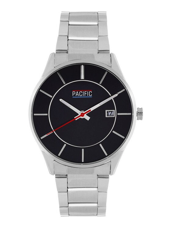 Pacific Pacific Zegarek PC00438 Srebrny