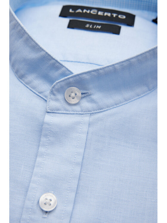 Lancerto Lancerto Koszula Aurora KO073124000017 Niebieski Slim Fit