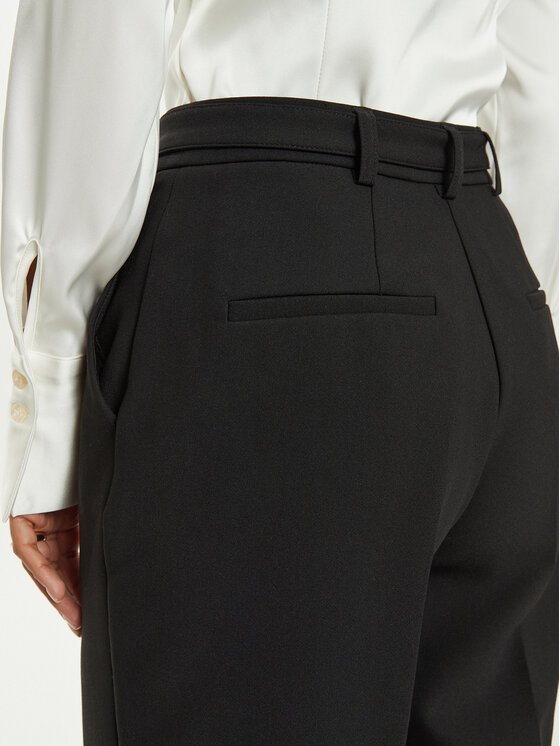 Marciano Guess Marciano Guess Pantaloni di tessuto Celia 4BGB03 7046A Nero Regular Fit