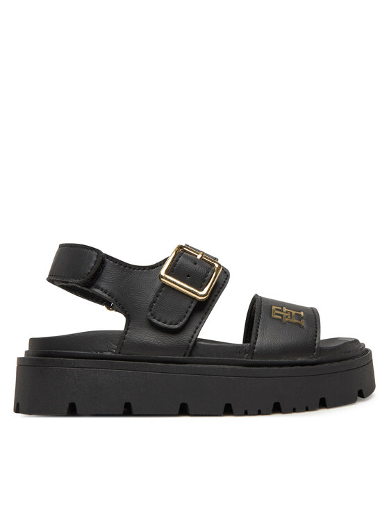 Gyerek Szandál Tommy Hilfiger, Méret: 31, Fekete, T3A2-33785-0326 M