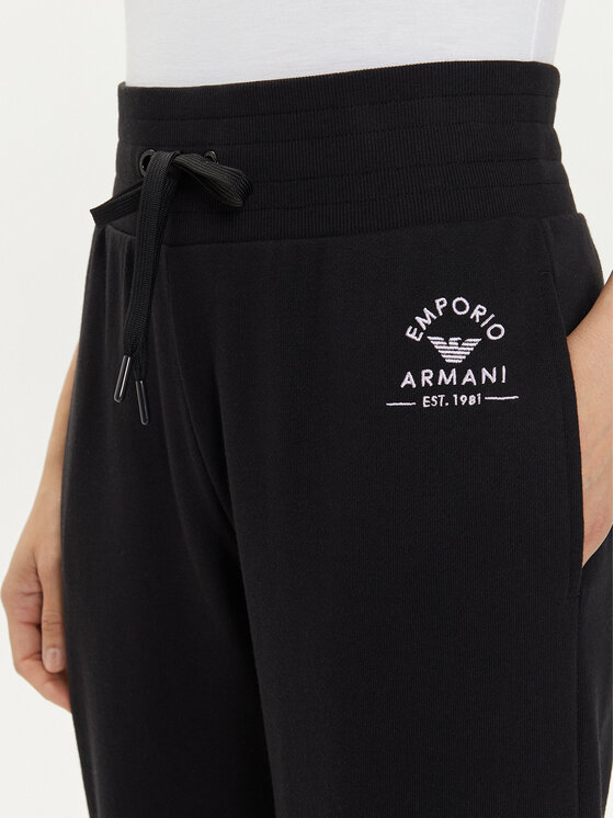 Emporio Armani Underwear Emporio Armani Underwear Donji dio trenerke 164842 4R276 00020 Crna Relaxed Fit