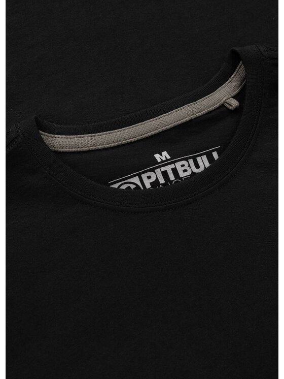 PITBULL PITBULL T-Shirt Koszulka męska Ultra Light SO CAL XS Czarny Regular Fit