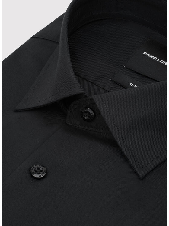 Pako Lorente Pako Lorente Koszula P000B-1X-014 Czarny Slim Fit