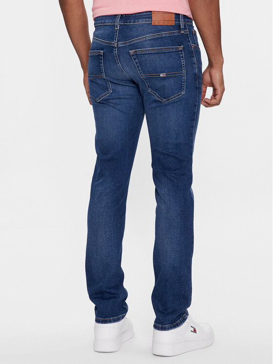 Tommy Jeans Tommy Jeans Jeans hlače Scanton DM0DM18139 Mornarsko modra Slim Fit