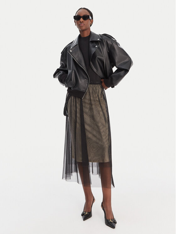 Liu Jo Sport Liu Jo Sport Krilo iz tila TA6165 J5433 Črna Regular Fit