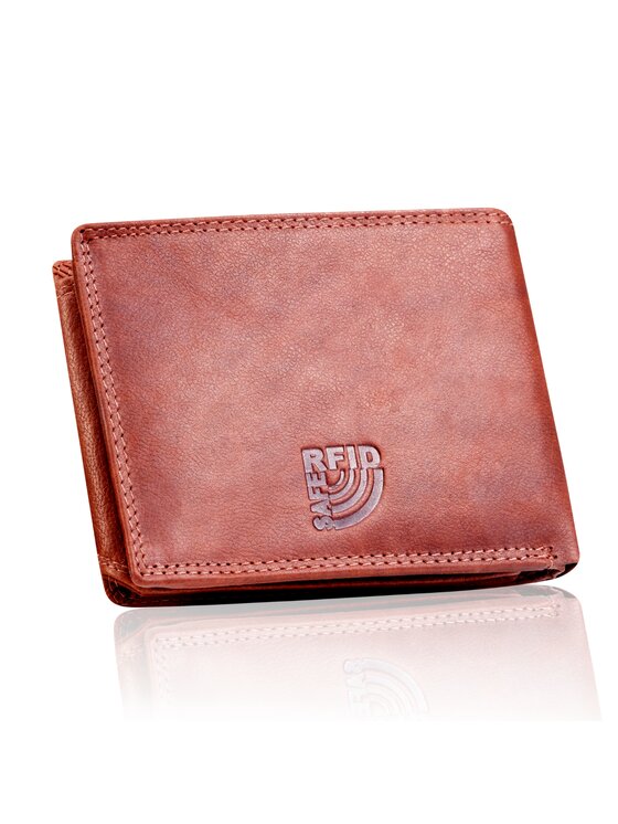 Mustang Mustang Portfel DENIMO WALLET Brązowy