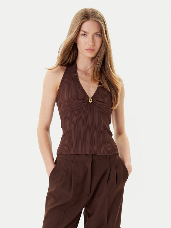Marciano Guess Marciano Guess Пуловер 5YGR01 5875Z Кафяв Slim Fit
