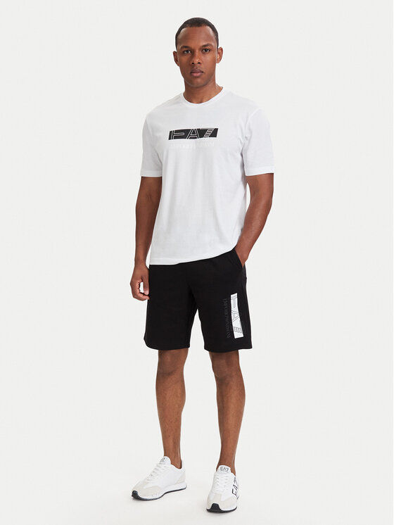 EA7 Emporio Armani EA7 Emporio Armani Sportske kratke hlače 7M002421 AF13512 MC001 Crna Slim Fit