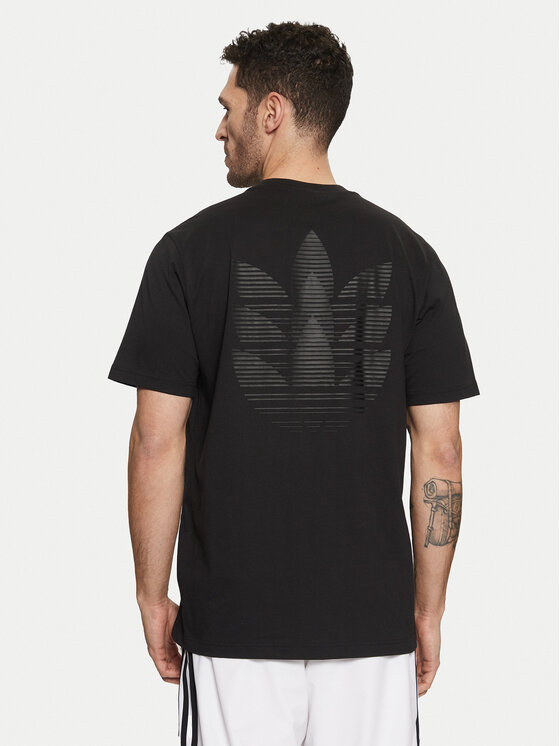 adidas adidas T-Shirt Trefoil Series JP0193 Czarny Regular Fit