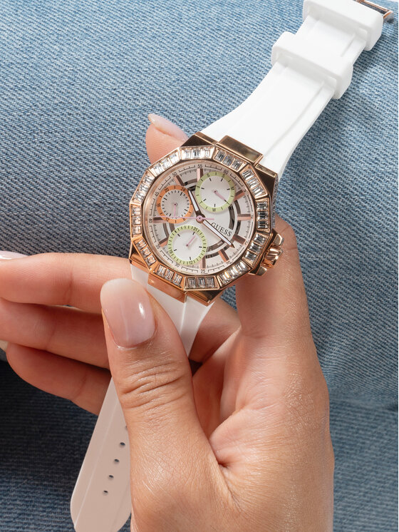 Guess Guess Zegarek GW0695L3 Biały