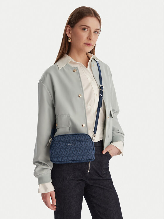 MICHAEL Michael Kors MICHAEL Michael Kors Kabelka 32F5SJ6C5V Tmavomodrá