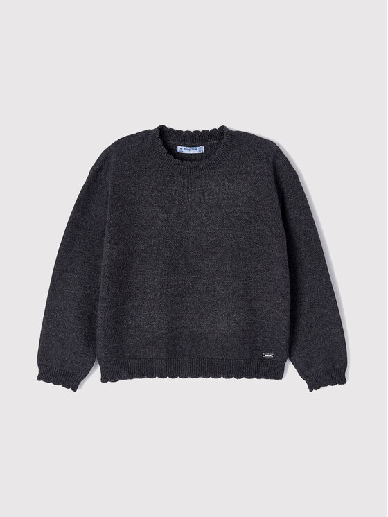 Mayoral Mayoral Sweter 4301 Granatowy Regular Fit