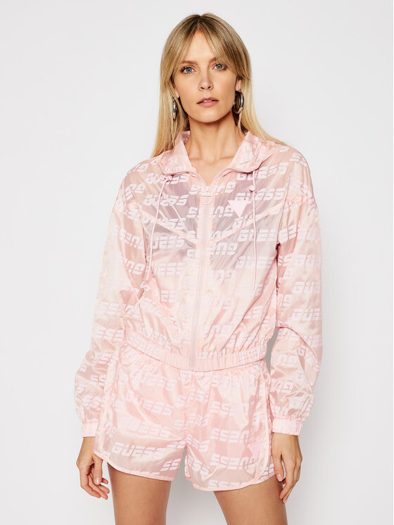 Guess Guess Демісезонна куртка O1GA27 WDEZ0 Рожевий Regular Fit