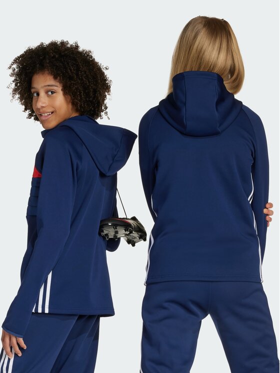 adidas adidas Bluza Tiro 25 Essentials Winterized Błękitny Regular Fit