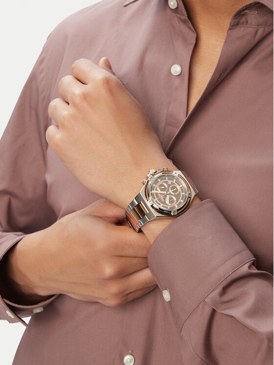 Roamer Roamer Pulkstenis Tempomaster Chrono 221837 49 65 20 Sudraba