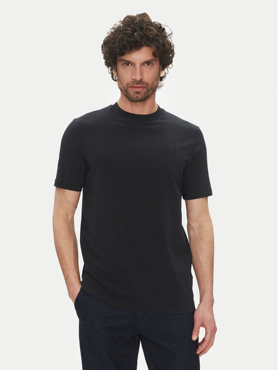 KARL LAGERFELD KARL LAGERFELD T-Shirt 755750 552221 Tmavomodrá Regular Fit