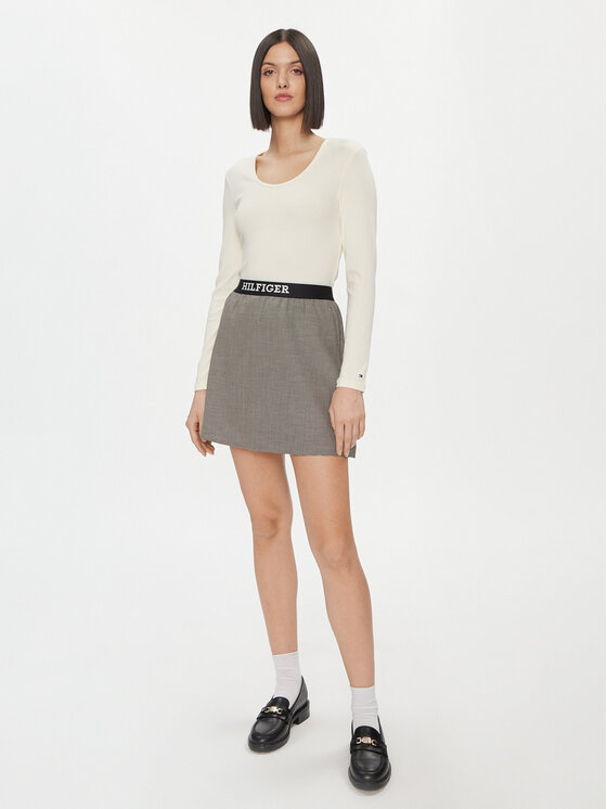 Tommy Hilfiger Tommy Hilfiger Palaidinė WW0WW41654 Smėlio Slim Fit