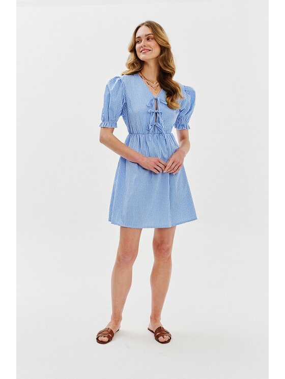 NAOKO NAOKO Každodenné šaty Girly Charm Modrá Regular Fit