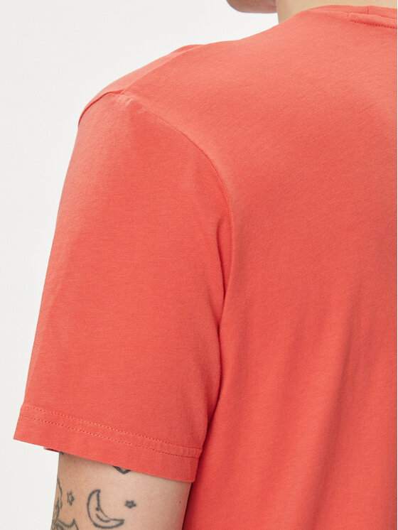 Lee Lee T-särk Patch Logo 112349352 Punane Regular Fit