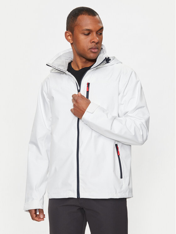 Helly Hansen Helly Hansen Ветроходно яке Crew Hooded Jacket 2.0 34443 Бял Regular Fit