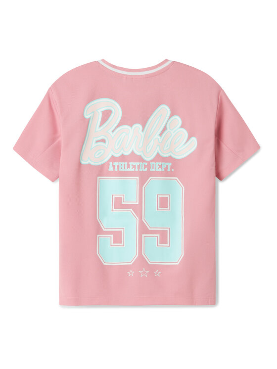 NAME IT NAME IT T-shirt Barbie 13243113 Ružičasta Relaxed Fit