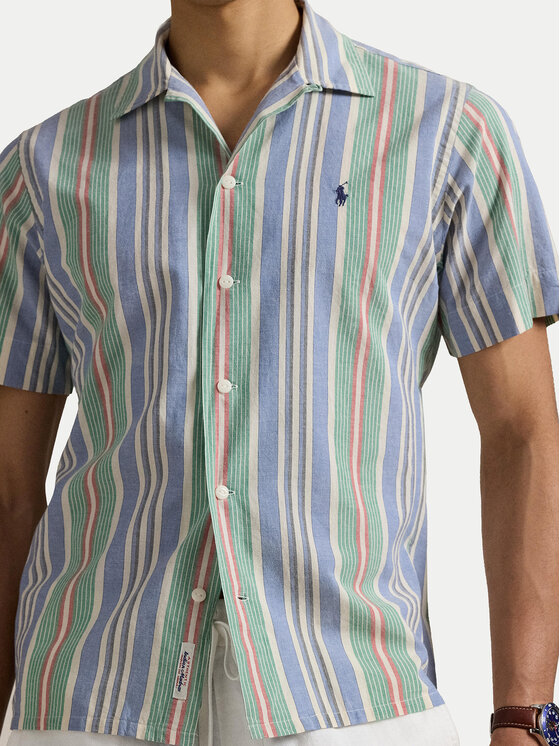 Polo Ralph Lauren Polo Ralph Lauren Marškiniai 710965813002 Mėlyna Classic Fit