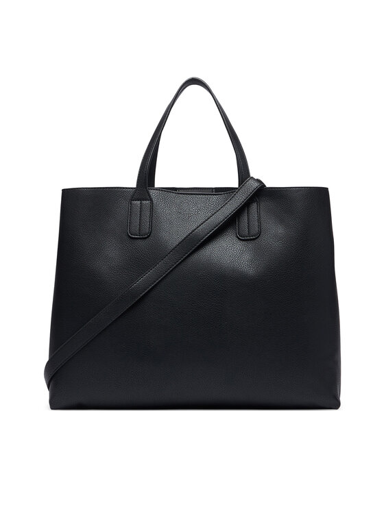 Tommy Hilfiger Tommy Hilfiger Torbica Th Icon Satchel AW0AW18723 Crna