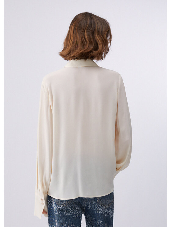 Liu Jo Liu Jo Camicia CA6157T2578P9572 Crema Regular Fit
