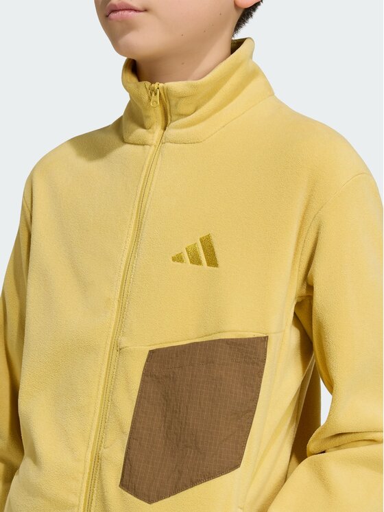 adidas adidas Bluza techniczna 162761 Żółty Regular Fit