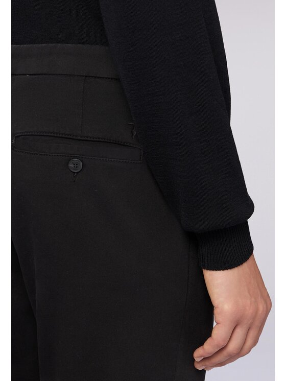 Trussardi Trussardi Pantaloni di tessuto P711M000092N033 Nero Boy Fit