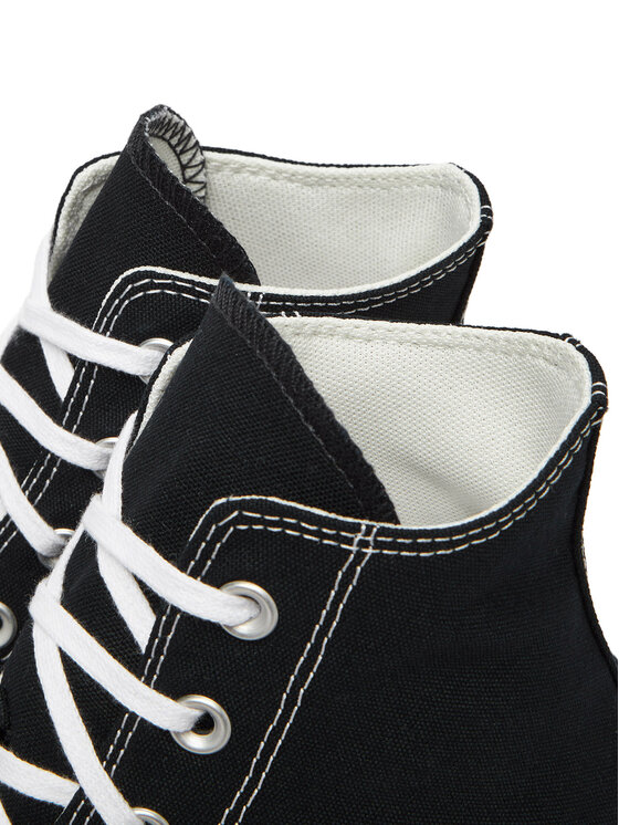Converse Converse Tornacipő Chuck Taylor All Star Lift Double Stack A12975C Fekete