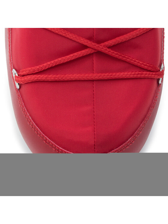 Moon Boot Moon Boot Śniegowce Nylon 14004400003 Czerwony