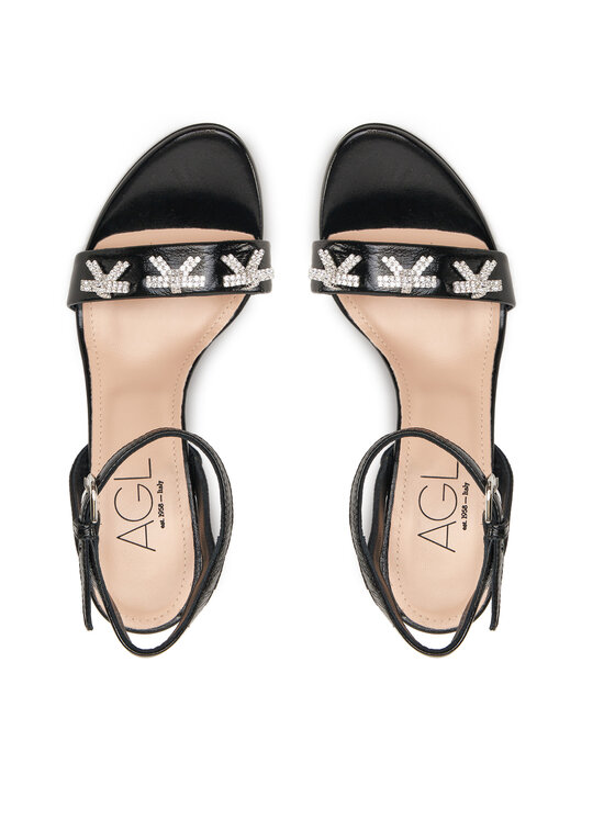 AGL AGL Sandalen Trilly Ribbon D669033PHANTAR0000 Schwarz