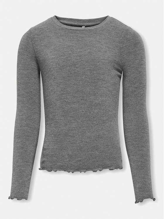 Kids ONLY Kids ONLY Bluse 15331400 Grau Slim Fit