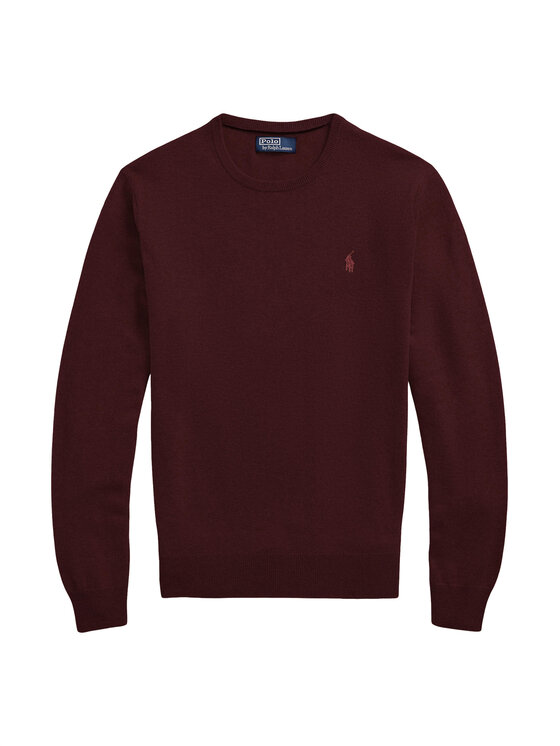 Polo Ralph Lauren Polo Ralph Lauren Sweter 710974148008 Bordowy Regular Fit