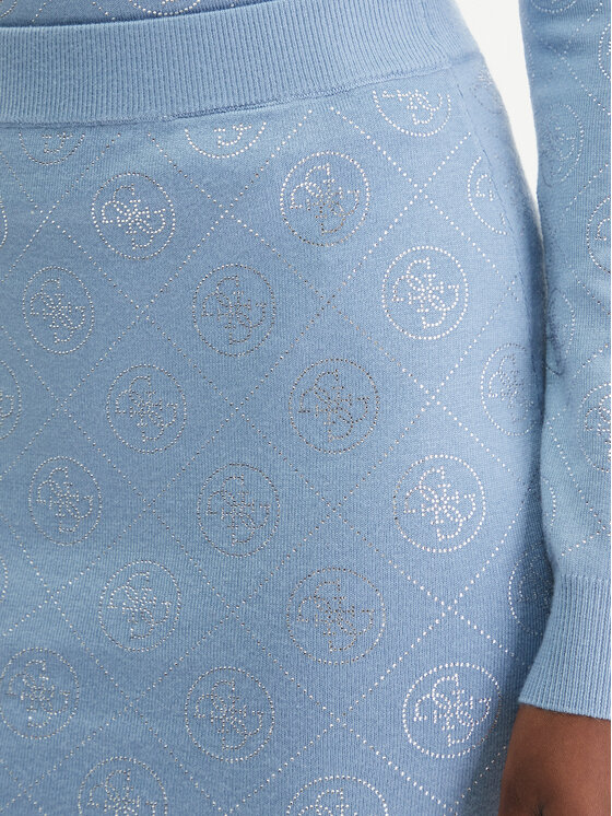 Guess Guess Minirock W6RD0O Z3JD2 Himmelblau Regular Fit