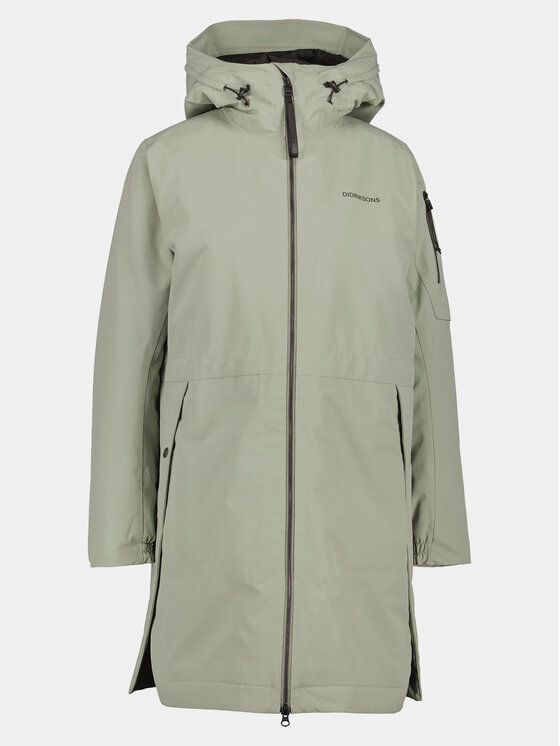 Didriksons Didriksons Hanorac Ella Wns Parka 2 504835 Verde Regular Fit