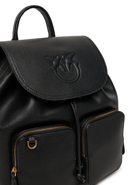 PINKO PINKO Ruksak Carrie Backpack Al 25-26 PLTT 104351 A29Q Crna
