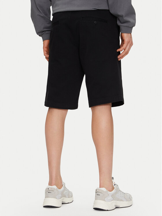HUGO HUGO Pantalon scurți din material Dante242 50510605 Negru Regular Fit