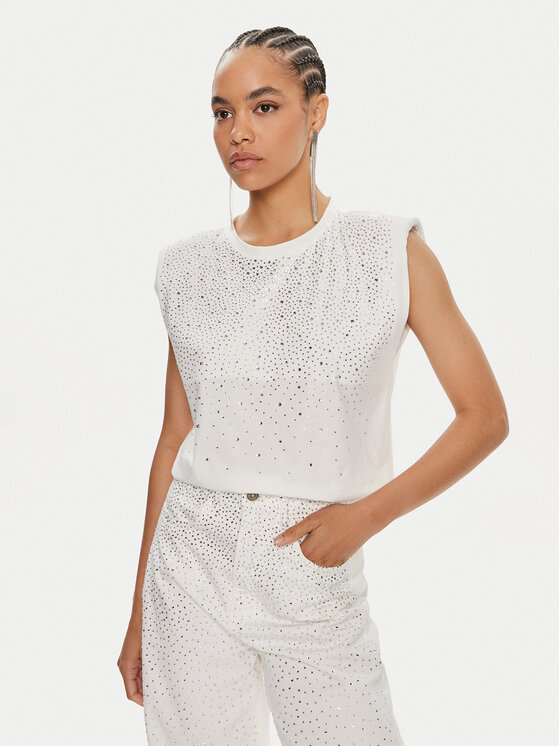 ViCOLO ViCOLO Bluse RB0195 Weiß Regular Fit