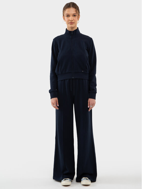 BIG STAR BIG STAR Bluza CHITASANA Granatowy Basic Fit