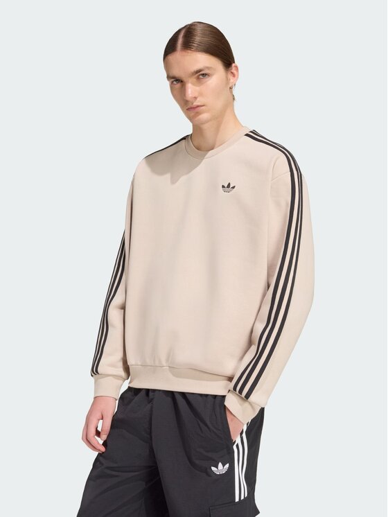 adidas adidas Longsleeve 159280 Beżowy Oversize