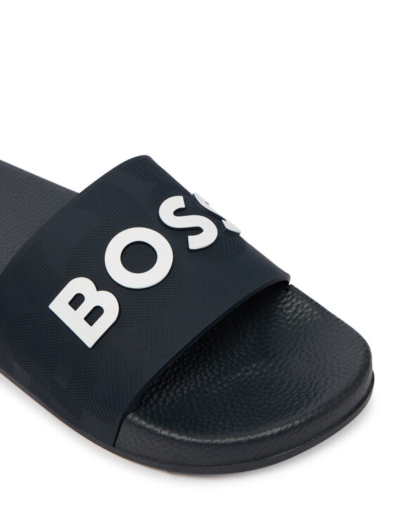BOSS BOSS Klapki J52669 S Granatowy