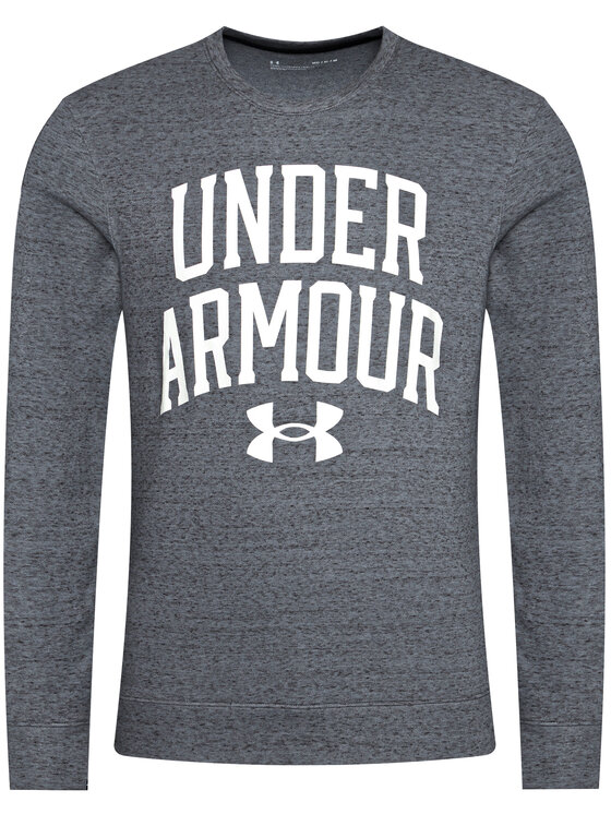 Under Armour Under Armour Bluza Rival Terry Crew 1361561 Szary Loose Fit