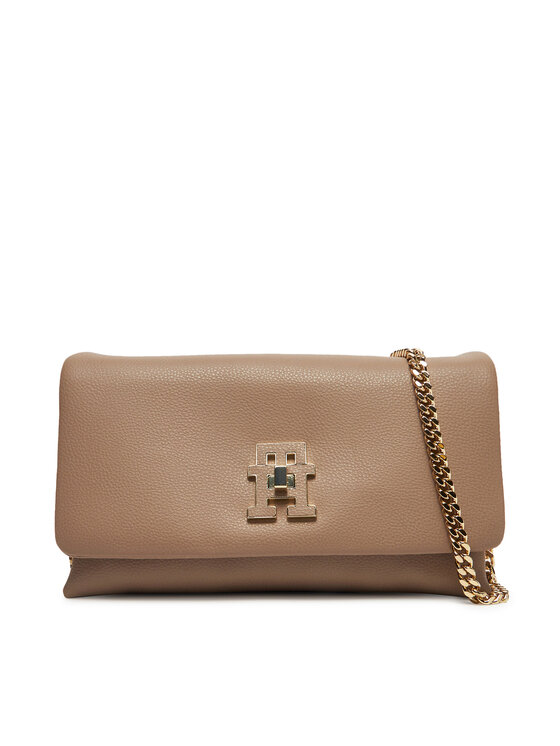 Geantă Tommy Hilfiger AW0AW17462 Bej