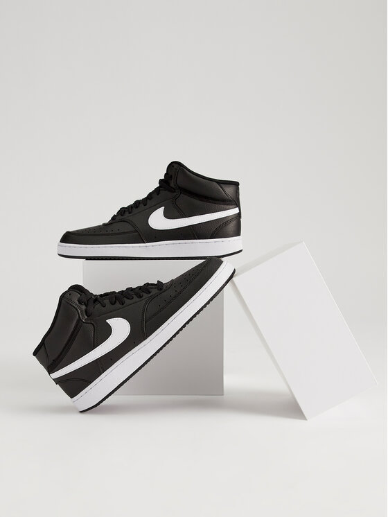 Nike Nike Sneakersy Court Vision Mid Nn DN3577 001 Čierna