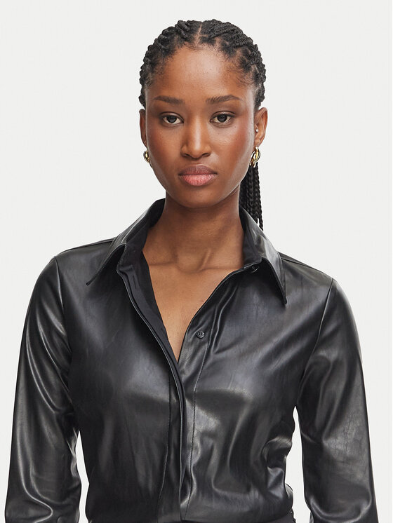 Elisabetta Franchi Elisabetta Franchi Πουκάμισο CA-195-66E2-V400 Μαύρο Regular Fit