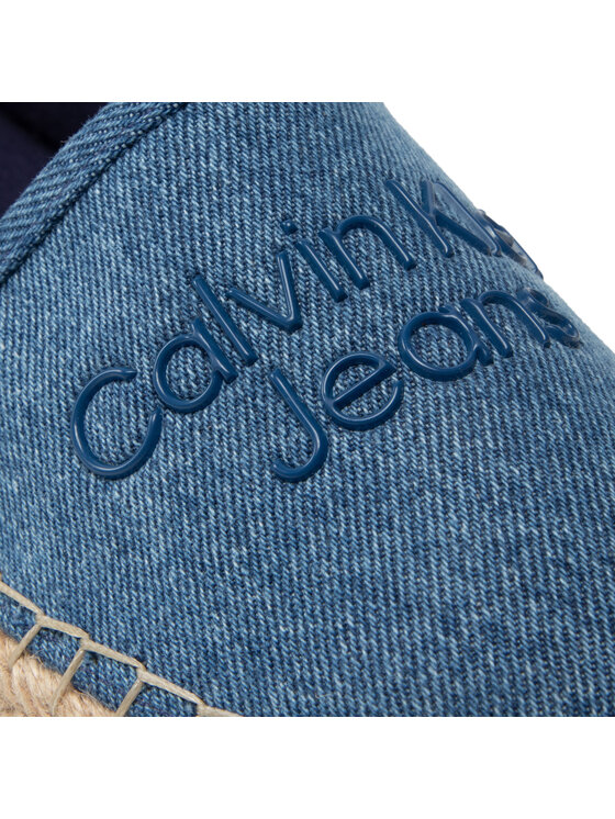 Calvin Klein Jeans Calvin Klein Jeans Espadrilės Espadrilles Denim YW0YW00577 Mėlyna