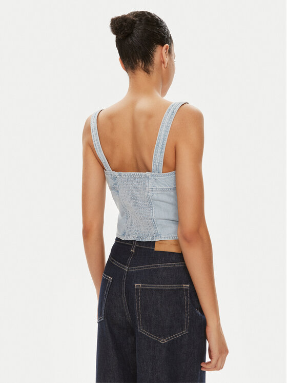 Levi's® Levi's® Marškinėliai Drea A7614-0000 Mėlyna Slim Fit